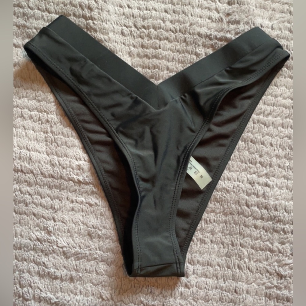 Medium Shein black bikini bottoms